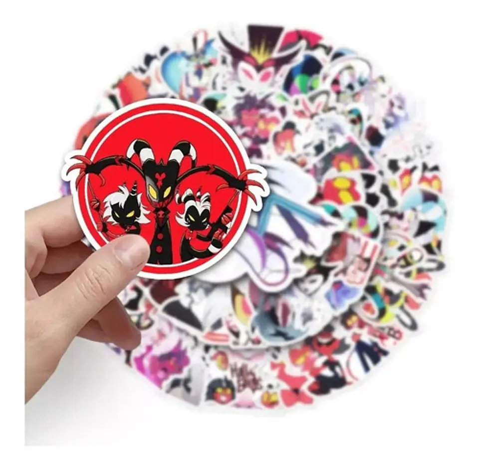 Helluva Boss - Set De 50 Stickers / Calcomanías / Pegatinas 2
