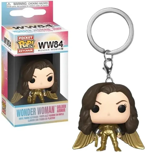 Llavero De Wonder Woman /  Ww84 - Incluye Caja Funko