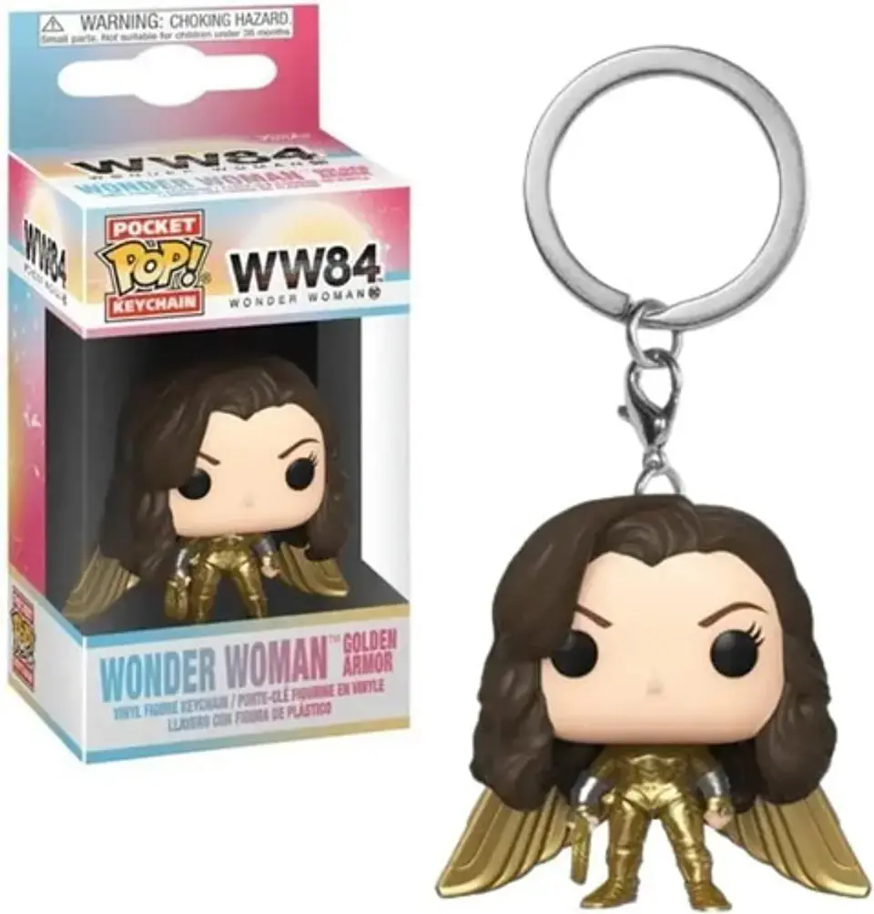 Llavero De Wonder Woman /  Ww84 - Incluye Caja Funko 1