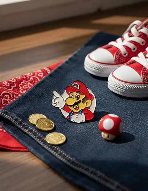 Pins De Mario / Super Mario Bros / Broches Metálicos (pines)