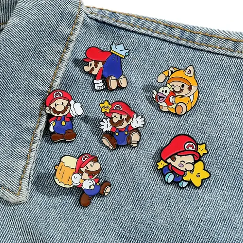 Pins De Mario / Super Mario Bros / Broches Metálicos (pines) 22