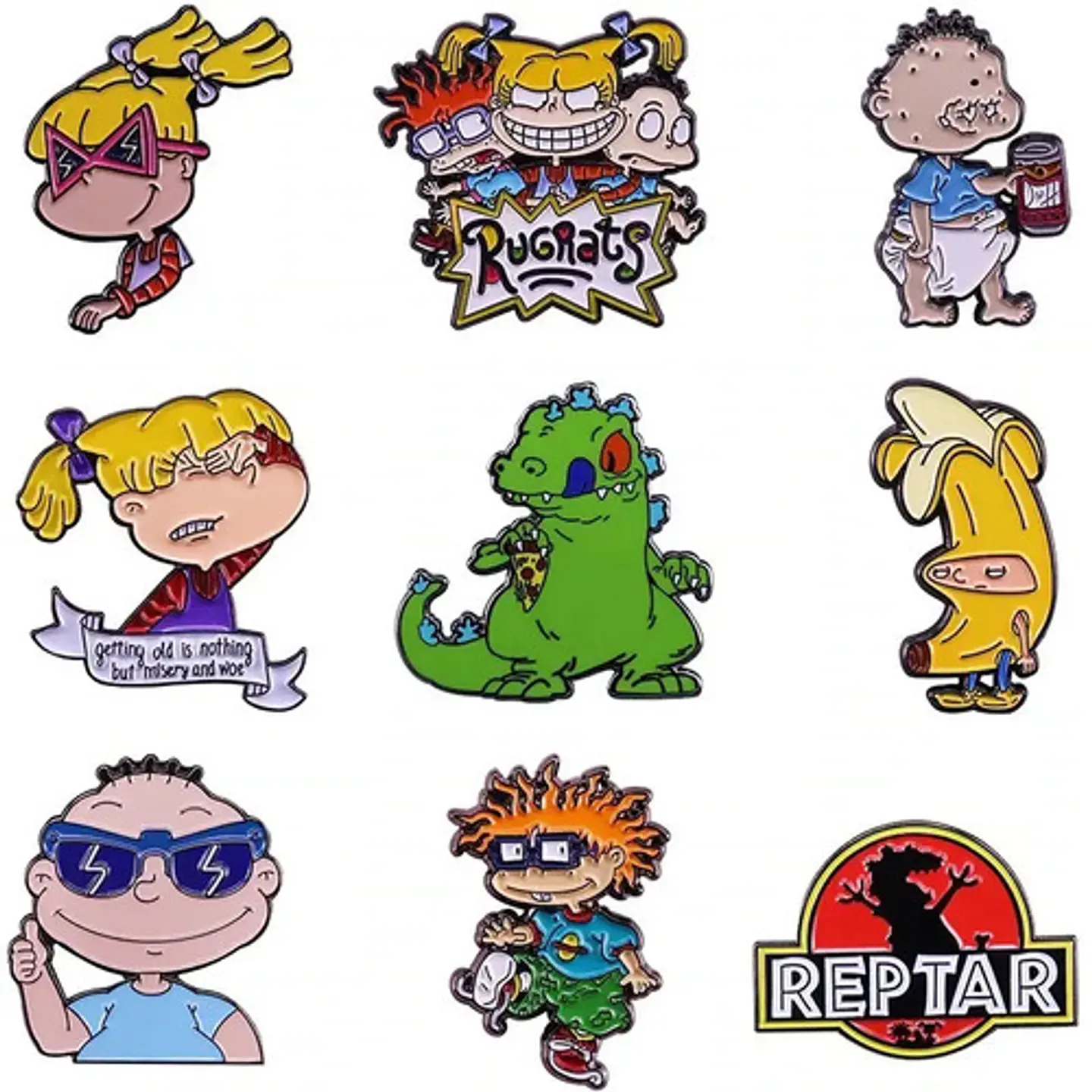 Pins De Tommy Pickles / Rugrats / Broches Metálicos (pines) 3