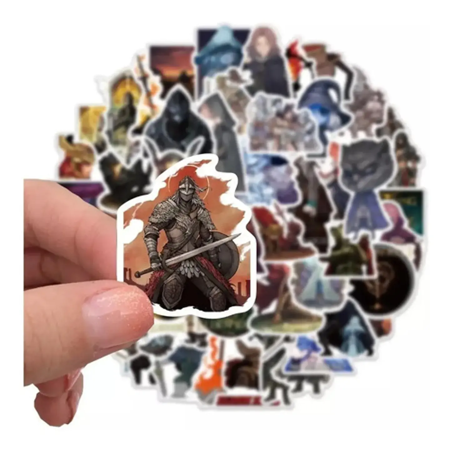 Elden Ring - Set De 50 Stickers / Calcomanias / Pegatinas 2