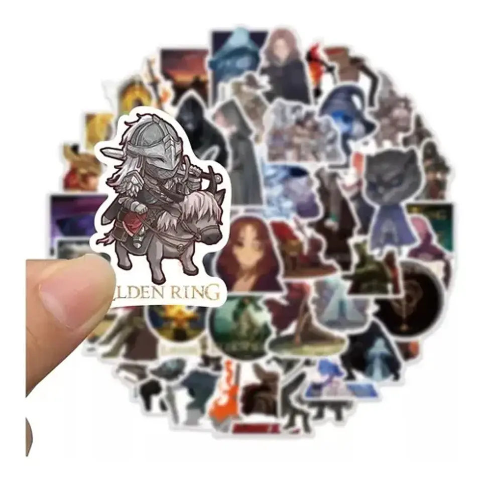 Elden Ring - Set De 50 Stickers / Calcomanias / Pegatinas 4