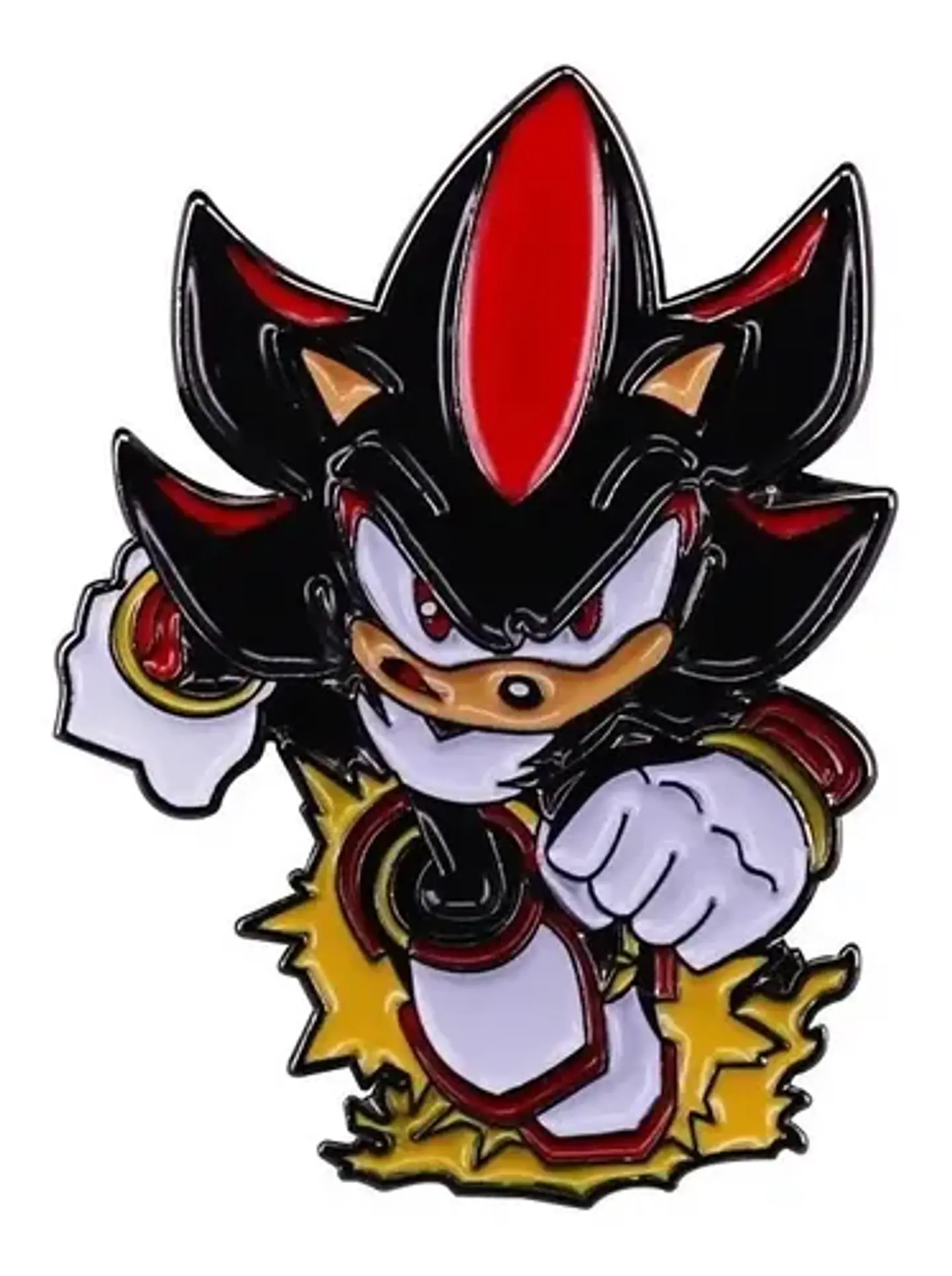 Pins Shadow The Hedgehog / Sonic / Broches Metálicos (pines) 1