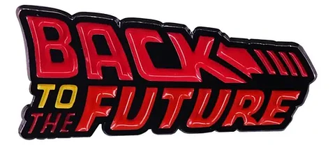 Pins Volver Al Futuro / Back To The Future / Pines Metálicos