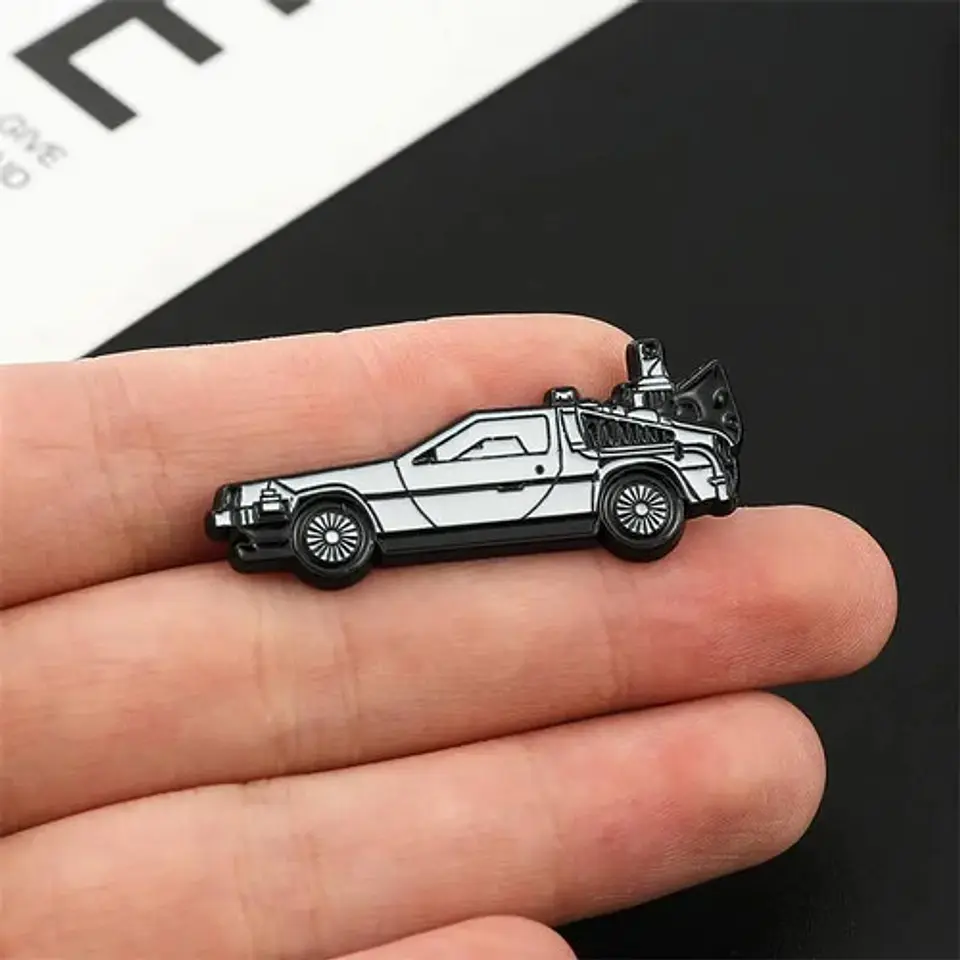 Pins Volver Al Futuro / Back To The Future / Pines Metálicos 4