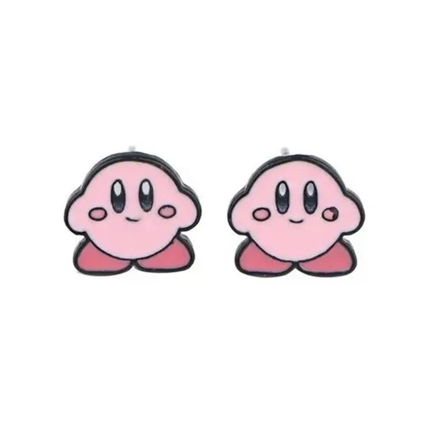 Aros Aretes Pendientes De Kirby / Acero Quirúrgico 1