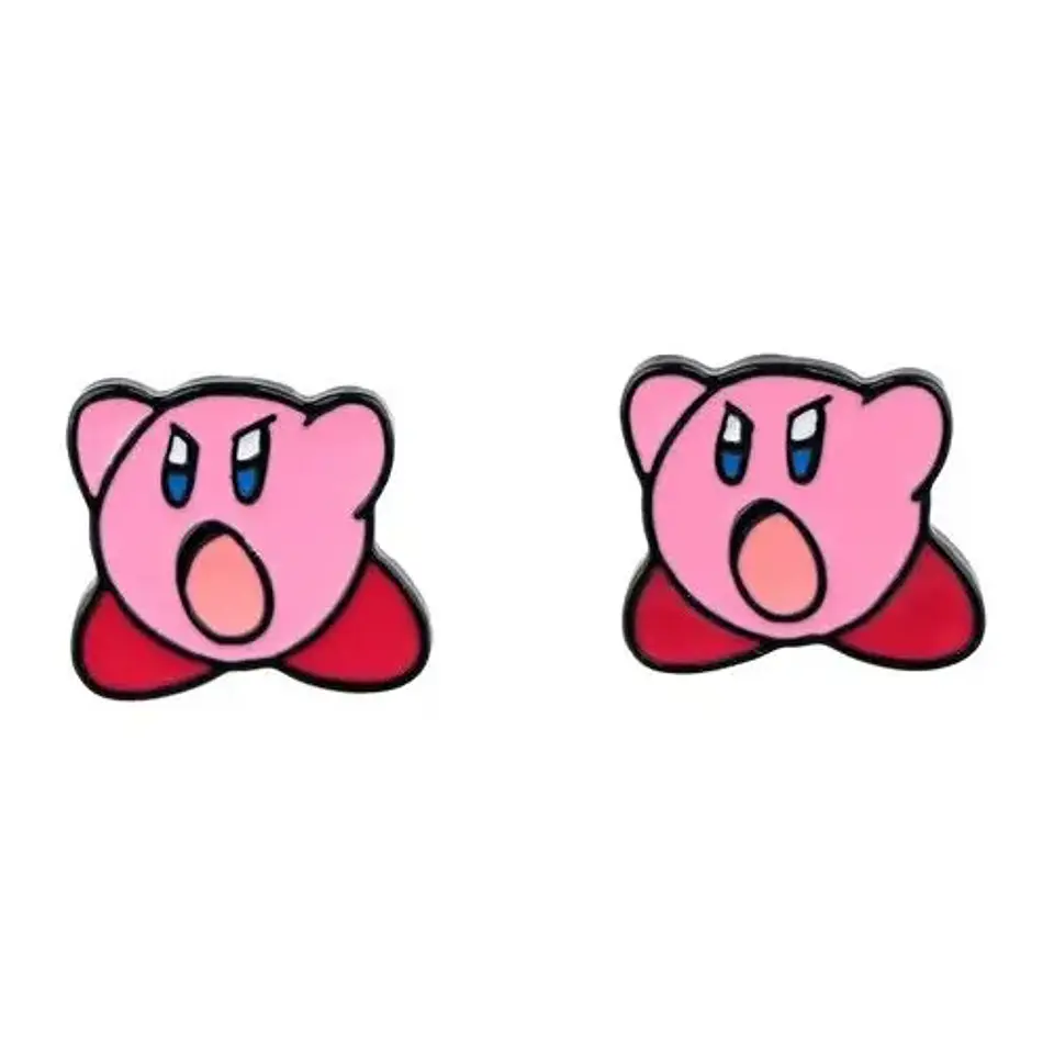 Aros Aretes Pendientes De Kirby / Acero Quirúrgico 6