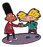 Pins De Gerald & Arnold / Hey, Arnold! / Broches Metálicos - Miniatura 1