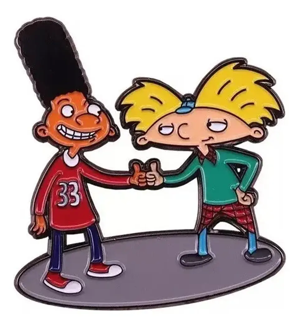 Pins De Gerald & Arnold / Hey, Arnold! / Broches Metálicos 1