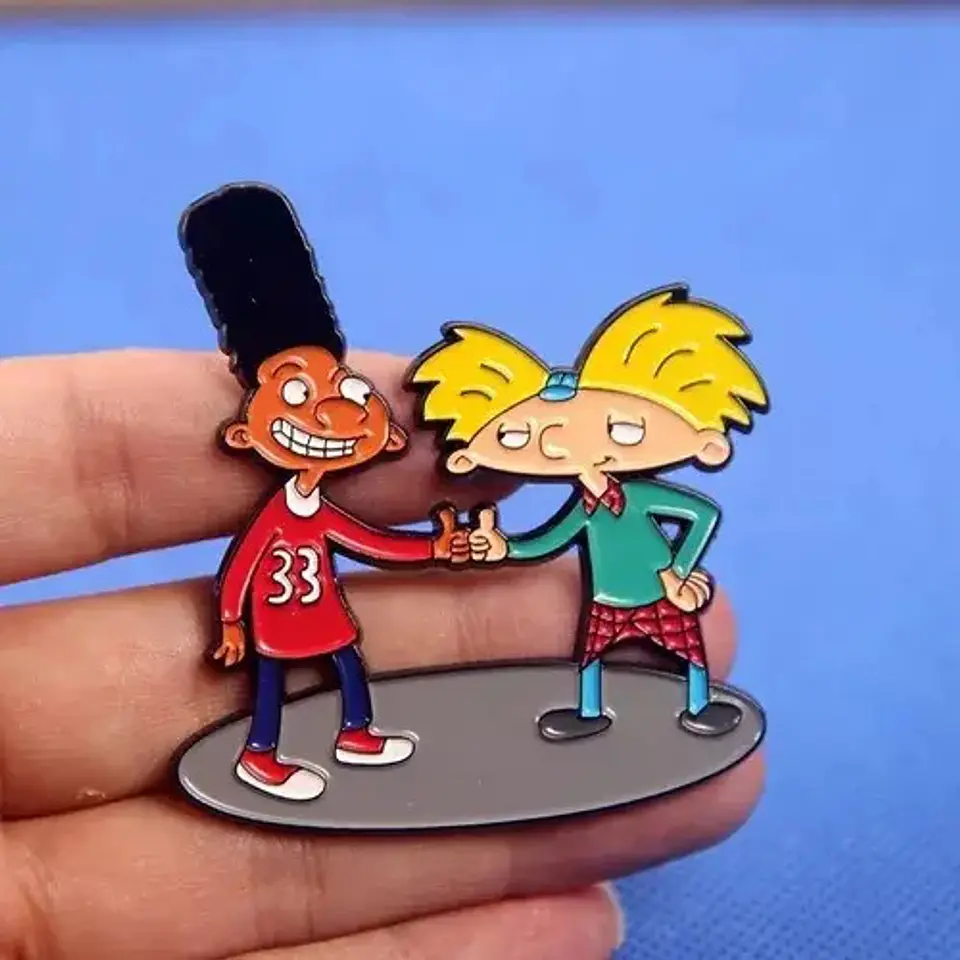 Pins De Gerald & Arnold / Hey, Arnold! / Broches Metálicos 2