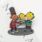 Pins De Gerald & Arnold / Hey, Arnold! / Broches Metálicos - Miniatura 3