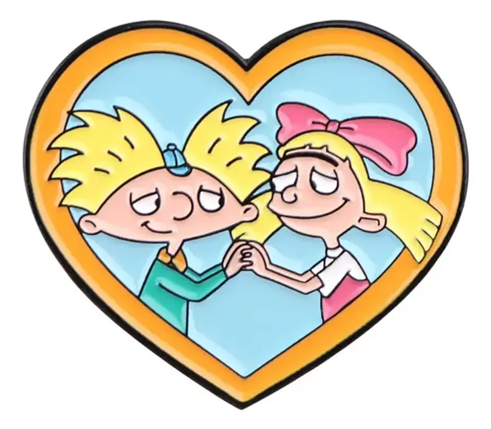Pins De Gerald & Arnold / Hey, Arnold! / Broches Metálicos 6