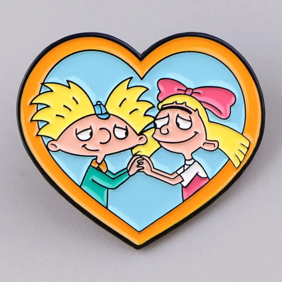 Pins De Gerald & Arnold / Hey, Arnold! / Broches Metálicos 8