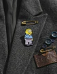 Pins Rafa Gorgory / Los Simpson / Broches Metálicos (pines) - Miniatura 1