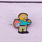 Pins Rafa Gorgory / Los Simpson / Broches Metálicos (pines) - Miniatura 6