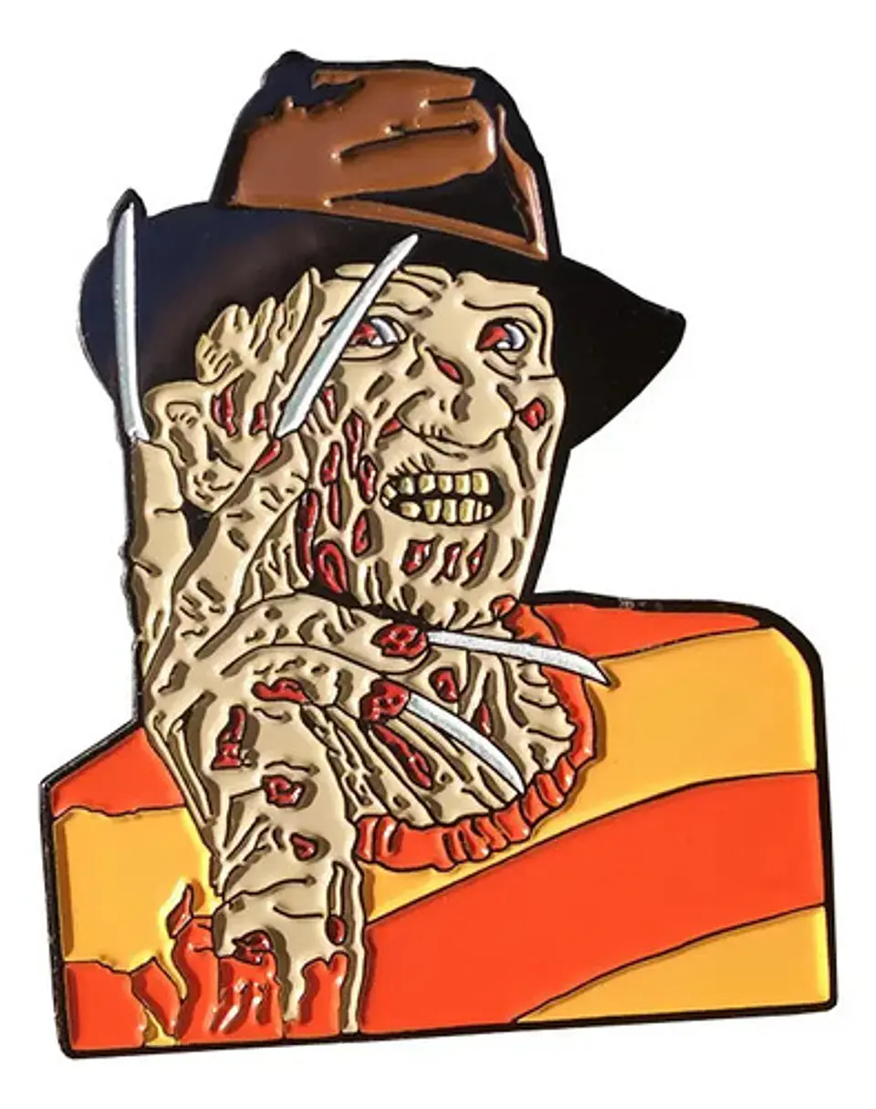 Pins Freddy Krueger / Halloween / Broches Metálicos (pines) 1