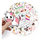 Vaca Kawaii - Set De 50 Stickers / Calcomanias / Pegatinas - Miniatura 2