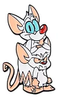 Pins Cerebro / Pinky Y Cerebro / Broches Metálicos (pines) - Miniatura 2