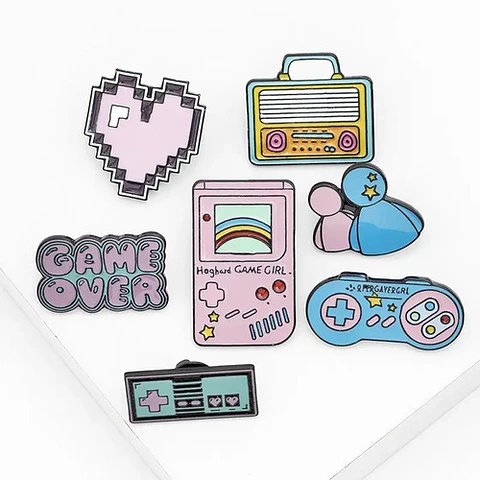 Pins De Gamer / Video Juegos / Broches Metálicos (pines)