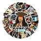 Piratas Del Caribe - Set De 50 Stickers / Calcomanias - Miniatura 1