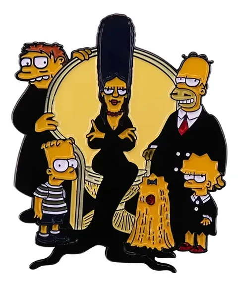 Pins De Los Simpson / Familia Simpson / Broches Metálicos