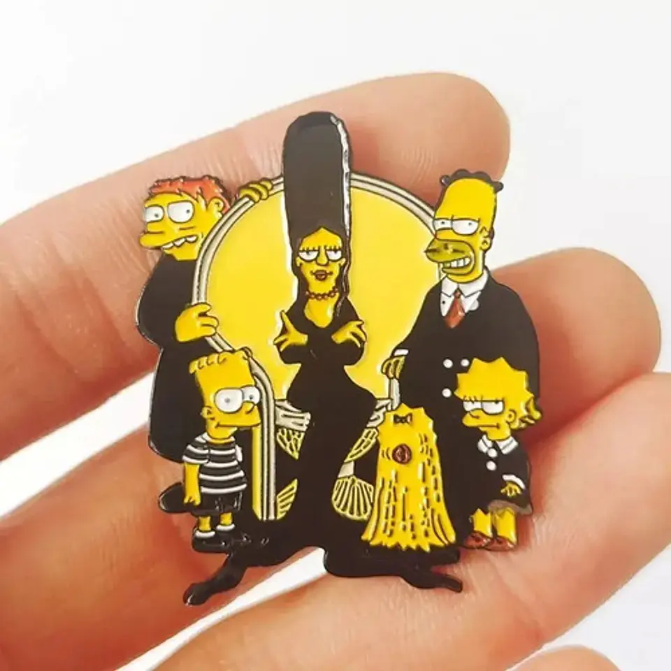 Pins De Los Simpson / Familia Simpson / Broches Metálicos 2