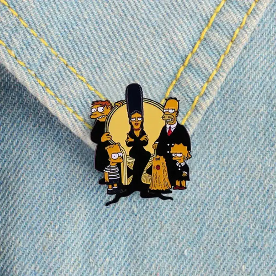 Pins De Los Simpson / Familia Simpson / Broches Metálicos 4