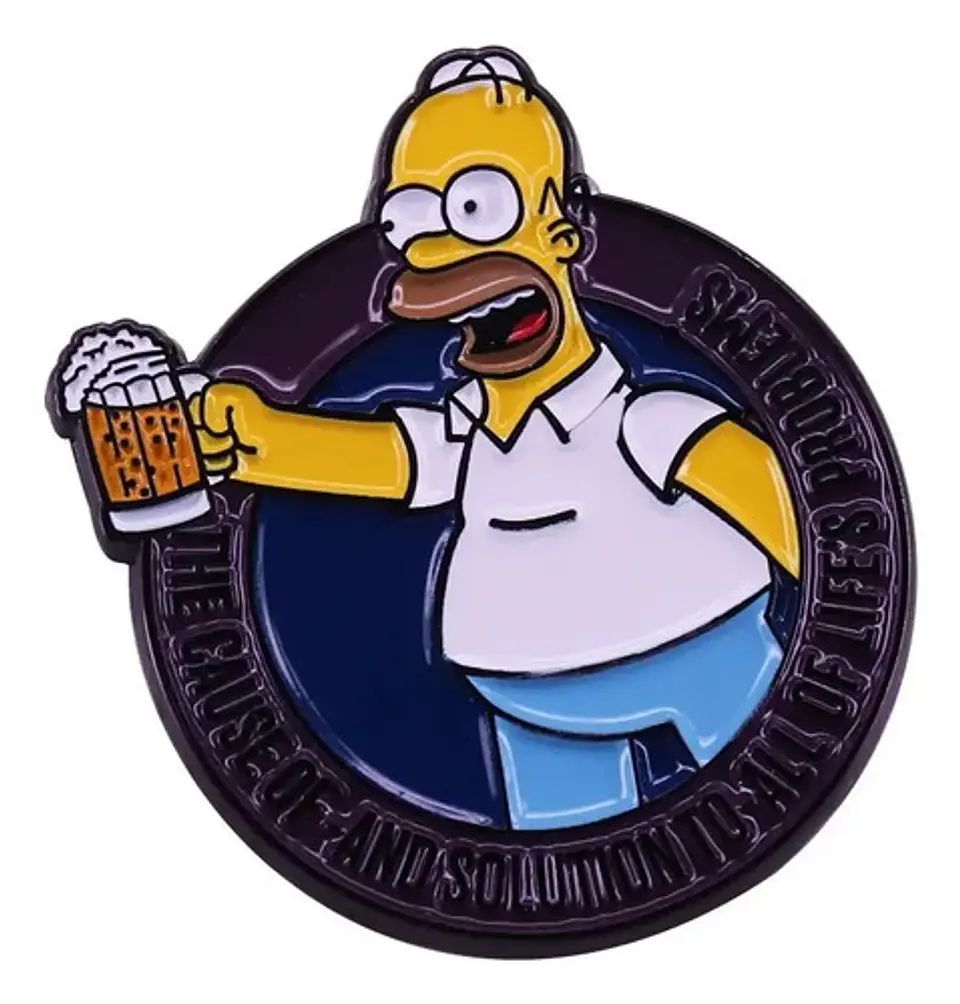 Pins De Los Simpson / Familia Simpson / Broches Metálicos 6