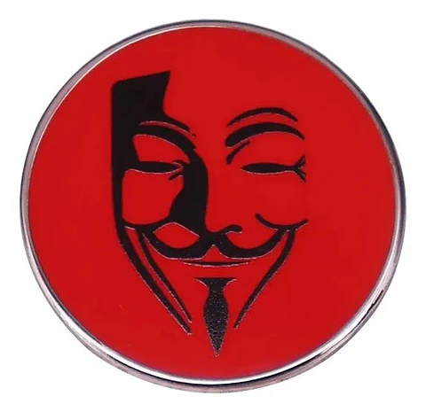 Pins De Vendetta / Vendetta / Broches Metálicos (broches)