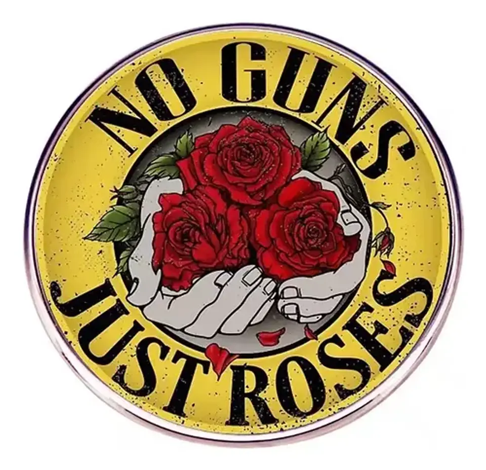 Pins De Guns N' Roses / Pines Musicales / Broches Metálicos 12