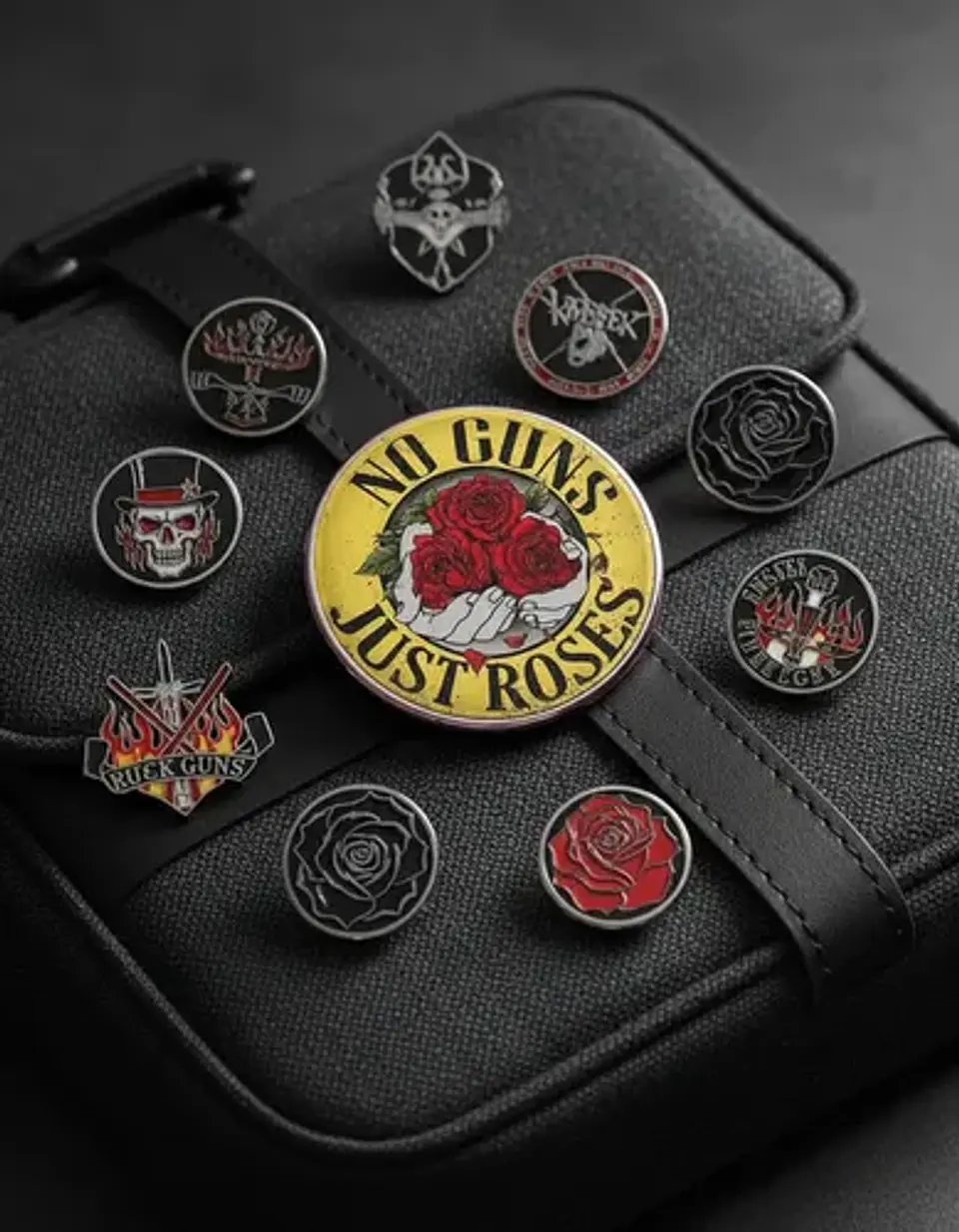 Pins De Guns N' Roses / Pines Musicales / Broches Metálicos 14