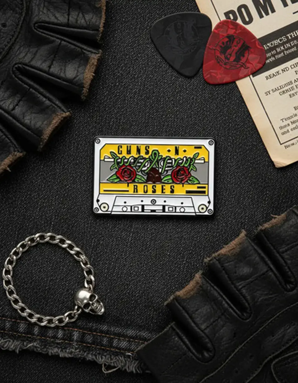 Pins De Guns N' Roses / Pines Musicales / Broches Metálicos 16