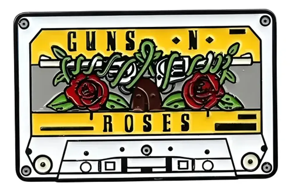 Pins De Guns N' Roses / Pines Musicales / Broches Metálicos 17