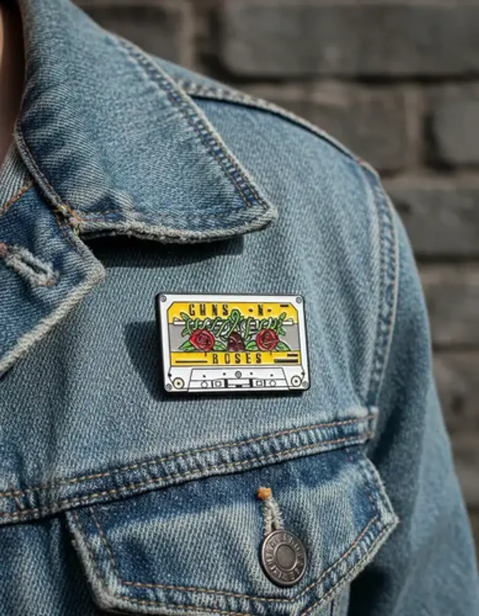 Pins De Guns N' Roses / Pines Musicales / Broches Metálicos 18