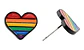 Aros Aretes Pendientes De Lgbt + Trans / Acero Quirúrgico - Miniatura 3