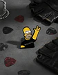 Pins De Homero Simpson / Los Simpson / Broches Metálicos - Miniatura 2