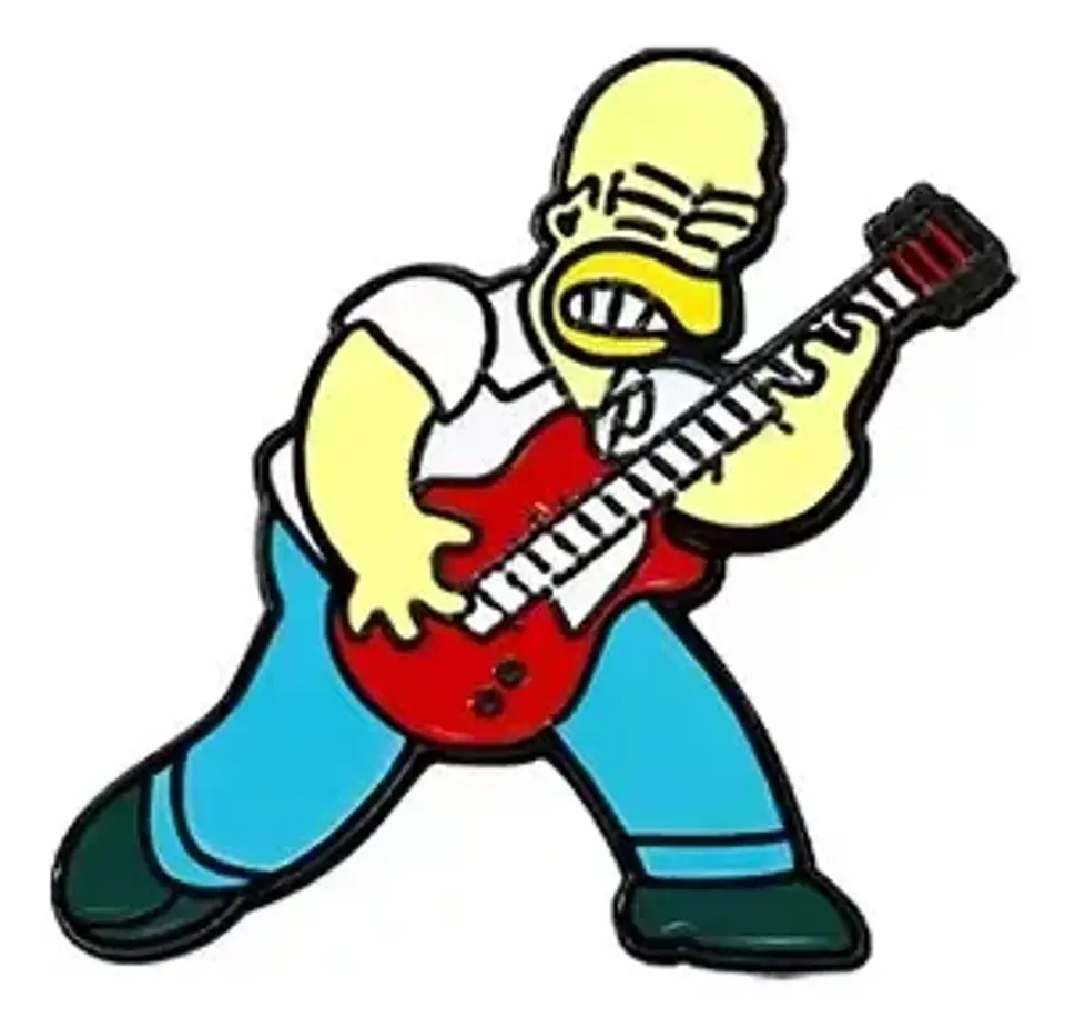 Pins De Homero Simpson / Los Simpson / Broches Metálicos 16