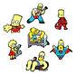 Pins De Homero Simpson / Los Simpson / Broches Metálicos - Miniatura 19