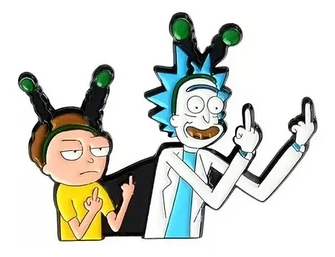 Pins De Morty / Rick Y Morty / Broches Metálicos (pines)