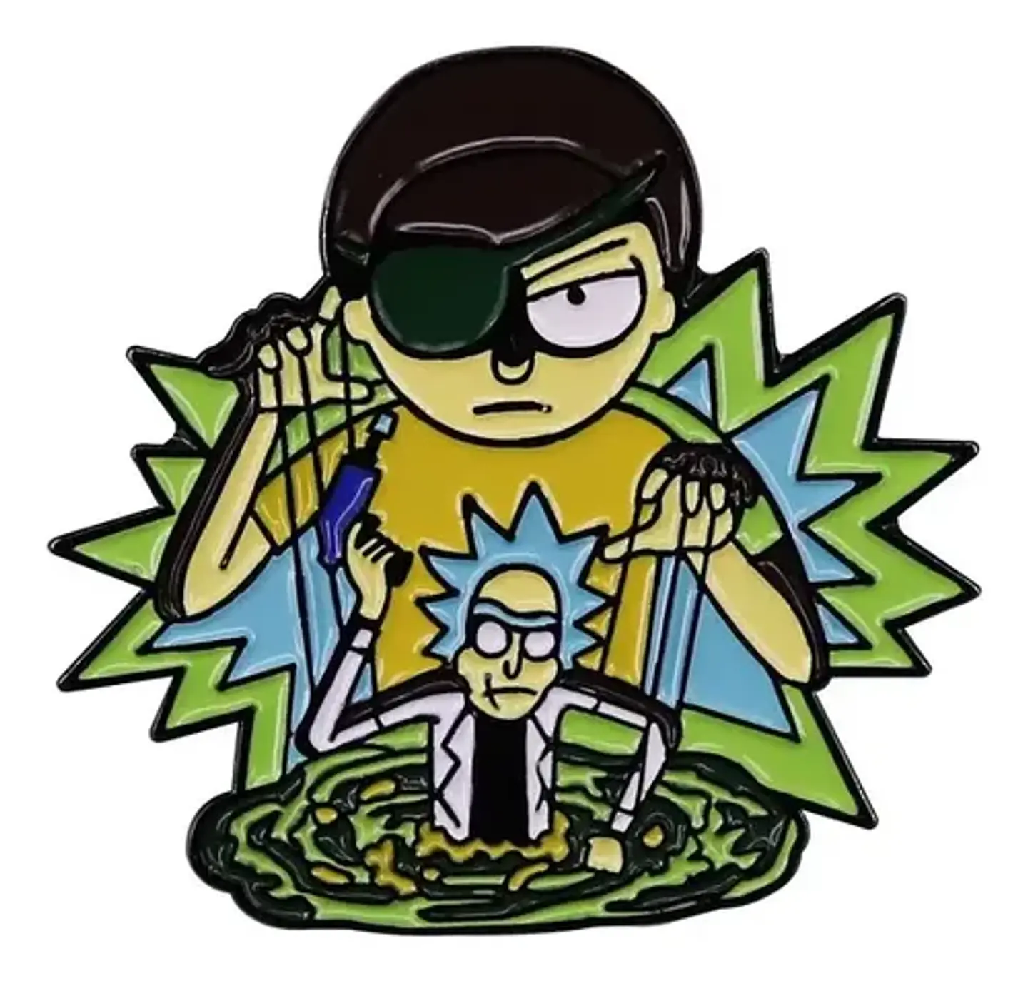Pins De Morty / Rick Y Morty / Broches Metálicos (pines) 10
