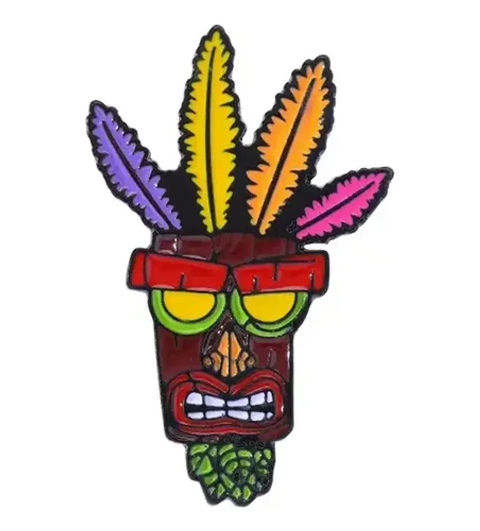 Pins Aku Aku / Crash Bandicoot / Broches Metálicos (pines) 1