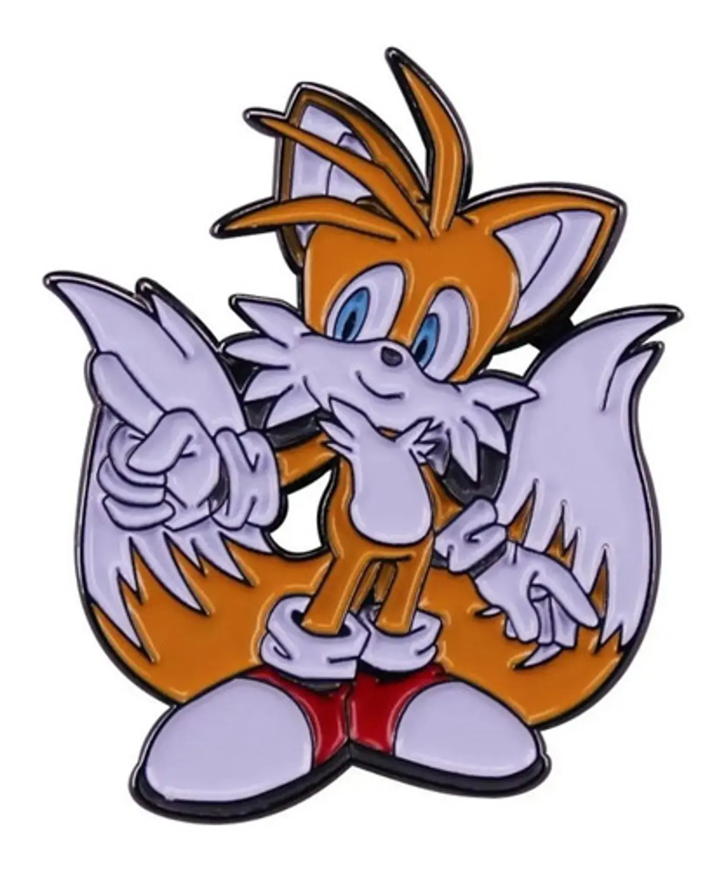 Pins De Miles  Tails  Prower / Sonic / Broches Metálicos 1