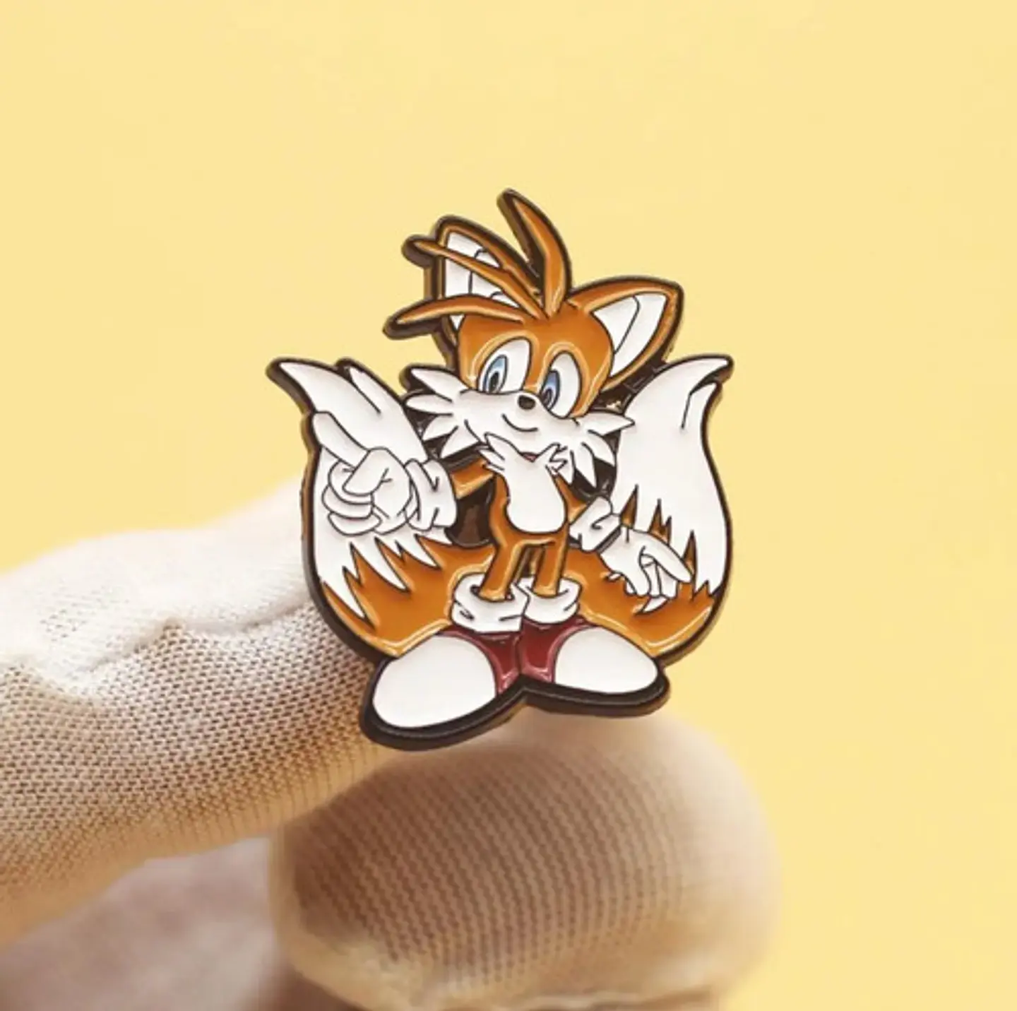 Pins De Miles  Tails  Prower / Sonic / Broches Metálicos 2