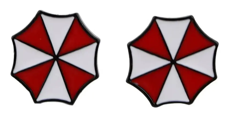 Aros Aretes Pendientes De Umbrella Corps / Acero Quirúrgico 1