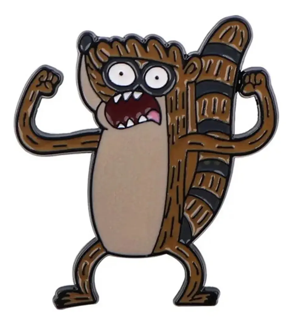 Pins De Rigby / Un Show Más / Broches Metálicos (pines) 3