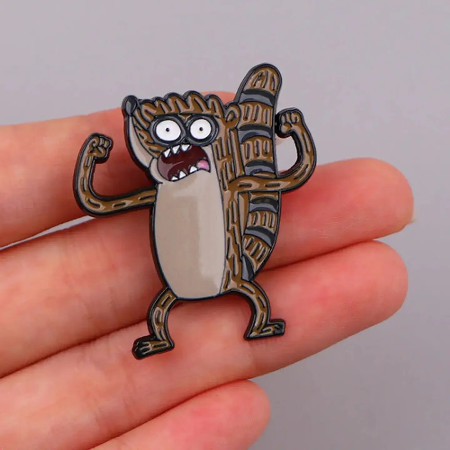 Pins De Rigby / Un Show Más / Broches Metálicos (pines) 4