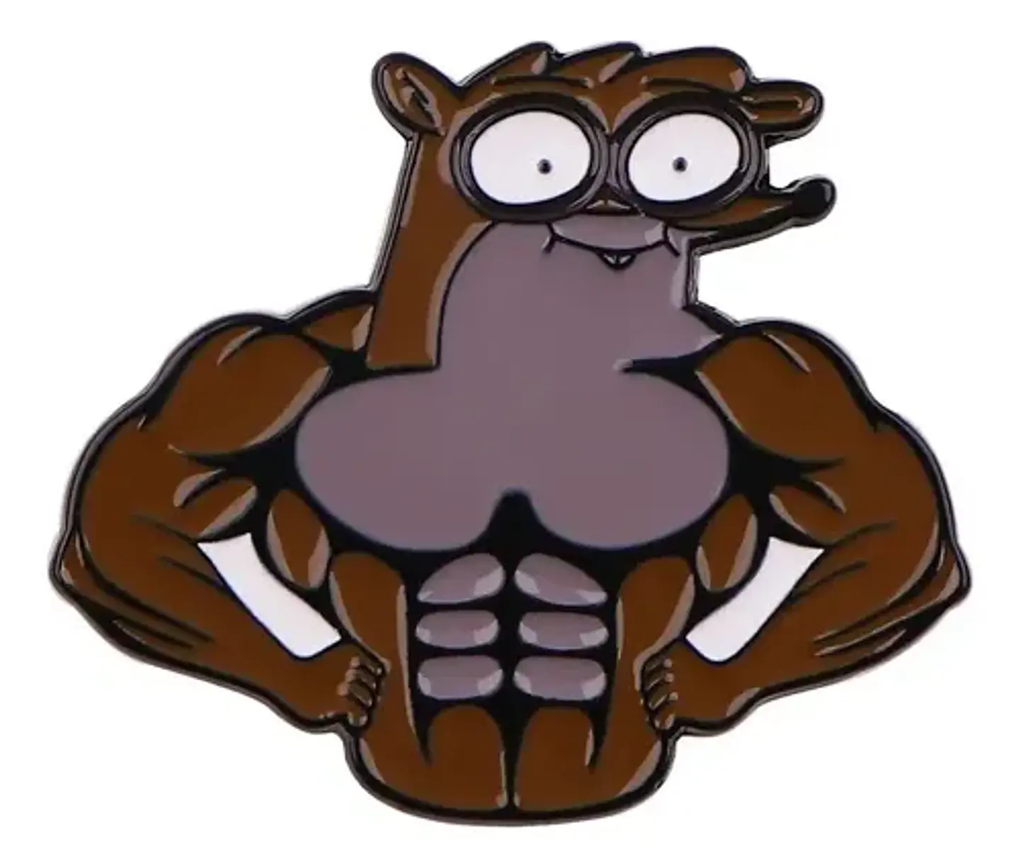 Pins De Rigby / Un Show Más / Broches Metálicos (pines) 6