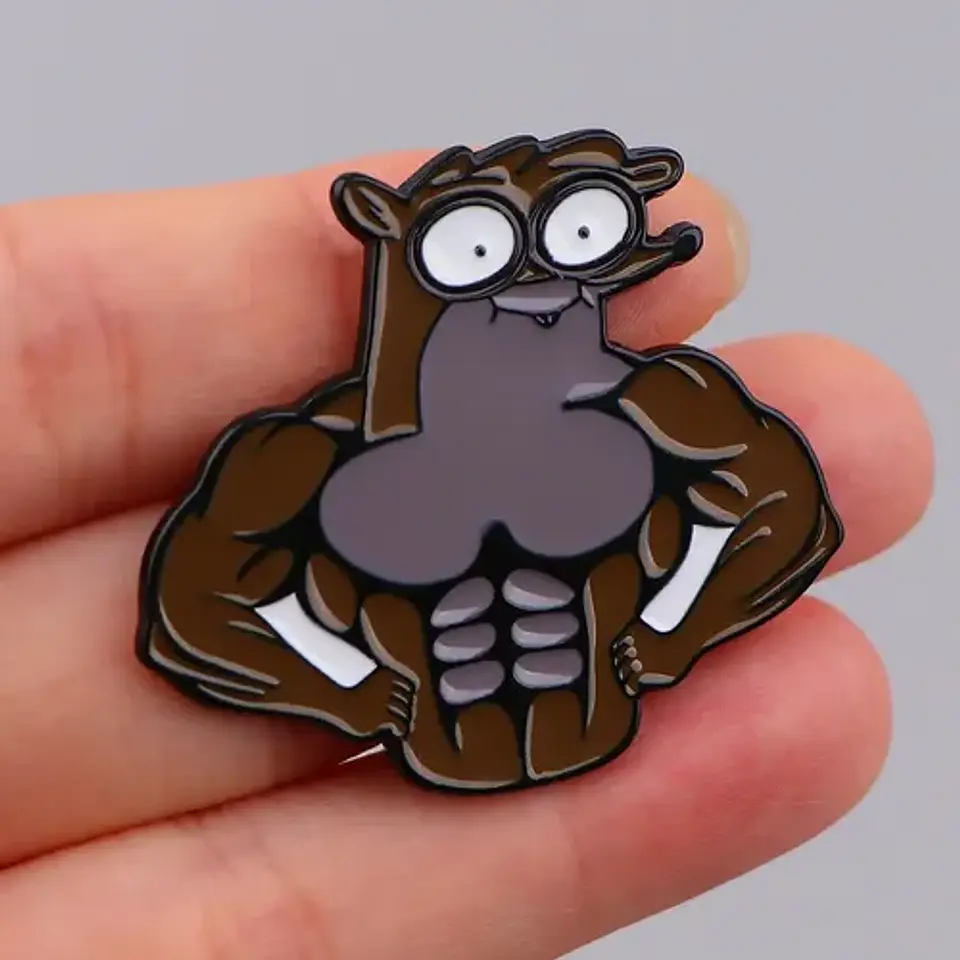 Pins De Rigby / Un Show Más / Broches Metálicos (pines) 7